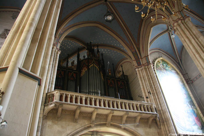 Saint Stephen's cathedral (kathedrala Marjinog Uznesenja) Zagreb in ZAGREB / CROATIA 