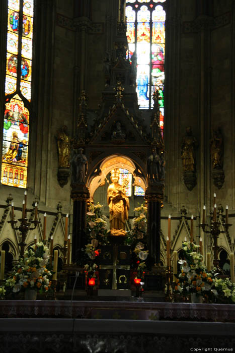 Saint Stephen's cathedral (kathedrala Marjinog Uznesenja) Zagreb in ZAGREB / CROATIA 
