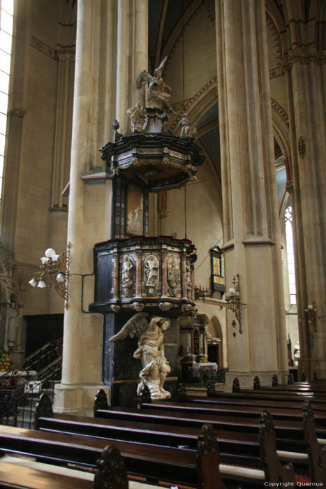 Saint Stephen's cathedral (kathedrala Marjinog Uznesenja) Zagreb in ZAGREB / CROATIA 