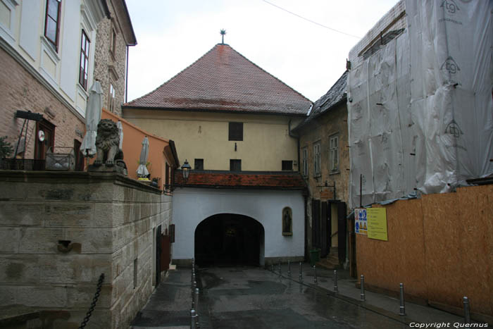 Stenen Poort (Kamenita vrata) Zagreb in ZAGREB / KROATI 