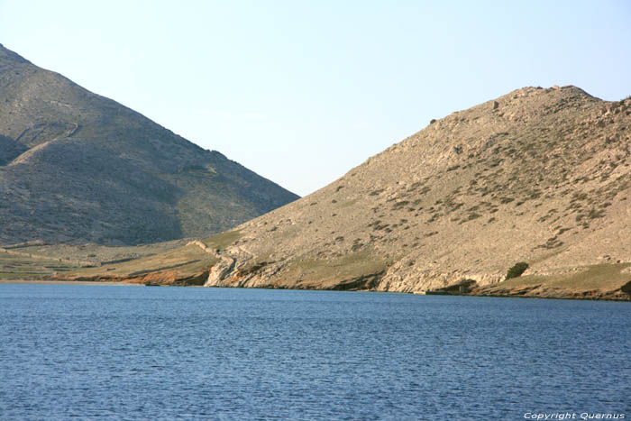 Baie depuis bteau Baka / CROATIE 