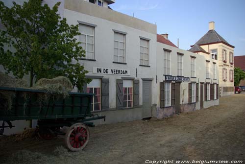 Town Square in Schellebelle: 'Back to 1919' WICHELEN / BELGIUM 