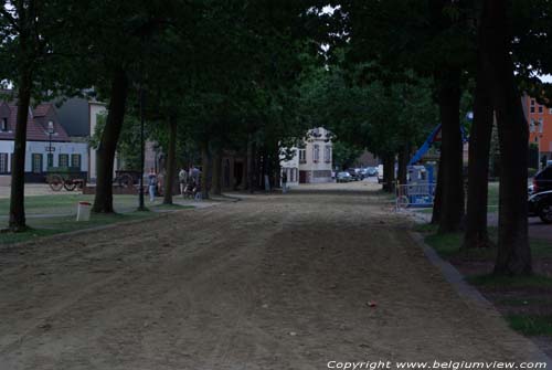 Town Square in Schellebelle: 'Back to 1919' WICHELEN / BELGIUM 