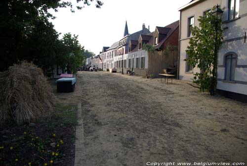 Town Square in Schellebelle: 'Back to 1919' WICHELEN / BELGIUM 