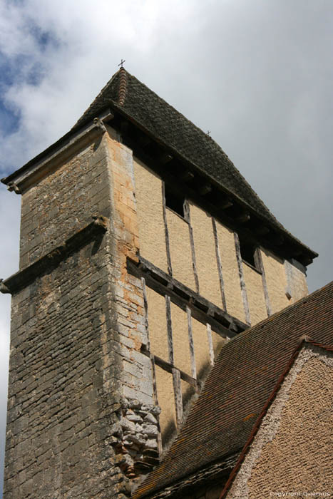 Versterkte Sint-Mauritiuskerk Prats-Du-Prigord / FRANKRIJK 