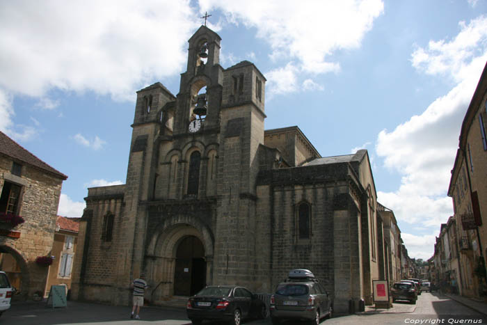 Our Lady Assomption church Villefranche-Du-Prigord / FRANCE 