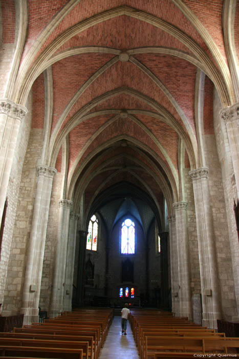 Saint Andrew's church Monflanquin / FRANCE 