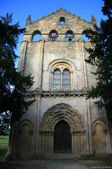 Abbey Blasimon and Saint Nicolas's church Blasimon / FRANCE 