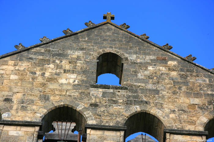 Abbey Blasimon and Saint Nicolas's church Blasimon / FRANCE 