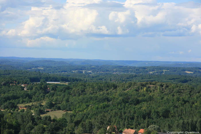 View point Gourdon in LOT / FRANCE 