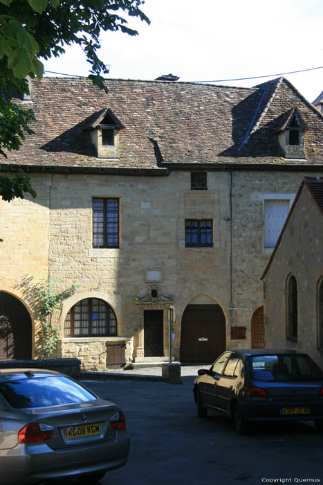 Geboortehuis Jean Baptiste Cavaignac Gourdon in LOT / FRANKRIJK 