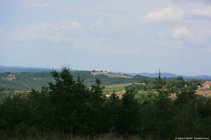 View on Cou Valley Daglan / FRANCE 