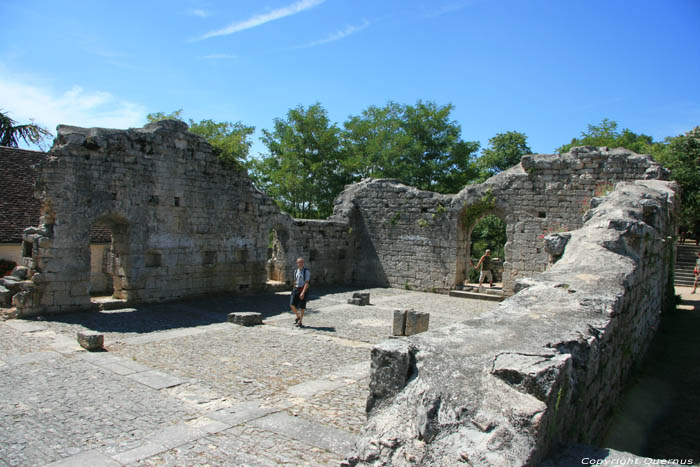 Ruins of Saint John's Hospital  (in Hpitalet) Rocamadour / FRANCE 