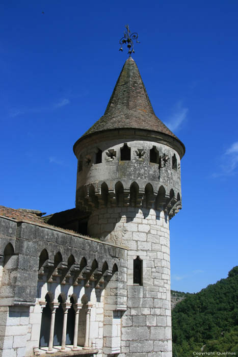 Castle of Rocamadour Rocamadour / FRANCE 