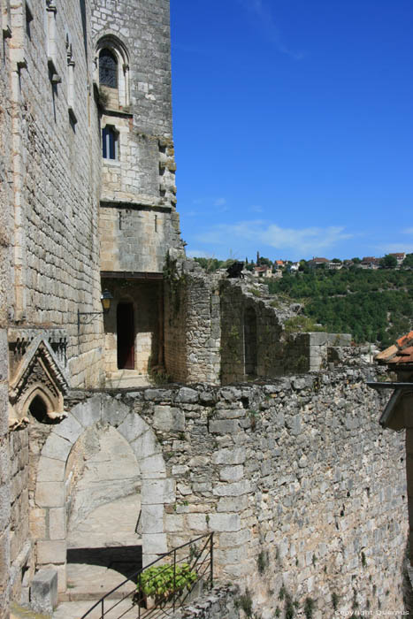 Parvis des glises Rocamadour / FRANCE 