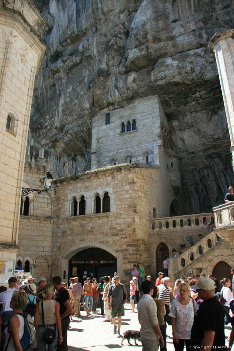 Parvis des glises Rocamadour / FRANCE 