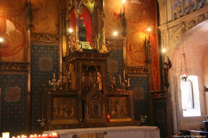 Parvis des glises Rocamadour / FRANCE 