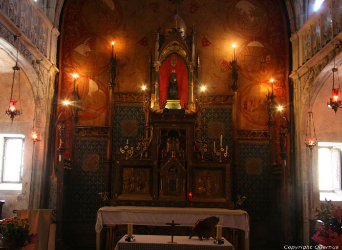 Parvis des glises Rocamadour / FRANCE 