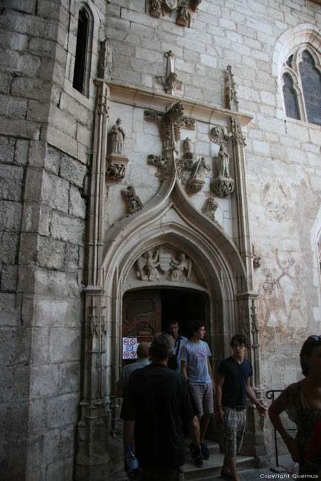 Parvis des glises Rocamadour / FRANCE 