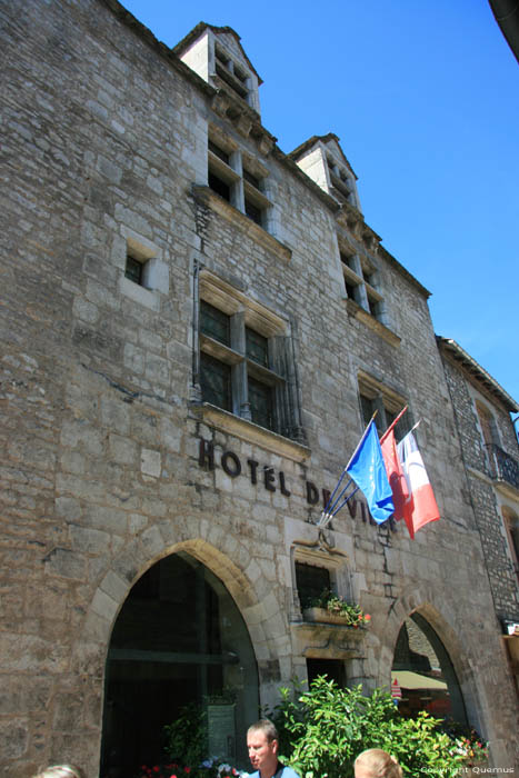 Bastide huis - Stadhuis Rocamadour / FRANKRIJK 