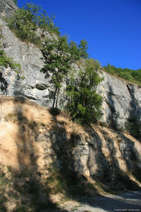 Rotsformaties Rocamadour / FRANKRIJK 