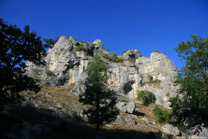 Rocks Rocamadour / FRANCE 