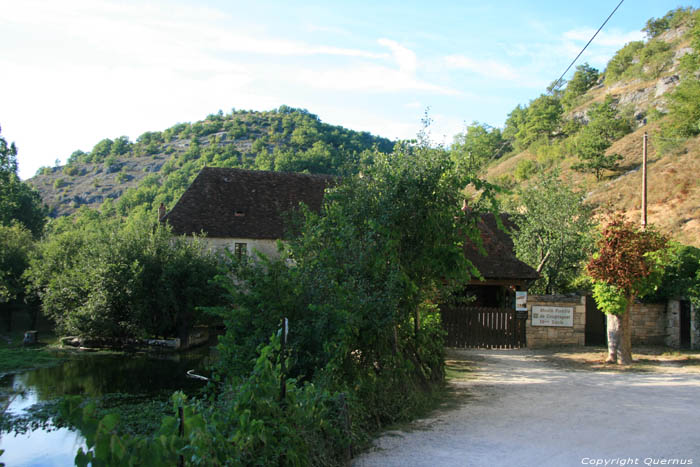 Molen van Cougnaguet Rocamadour / FRANKRIJK 