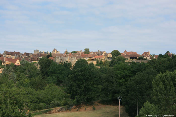 Stadszicht Domme / FRANKRIJK 