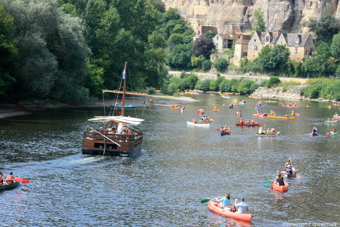 la Dordogne La Roque-Gageac / FRANCE 