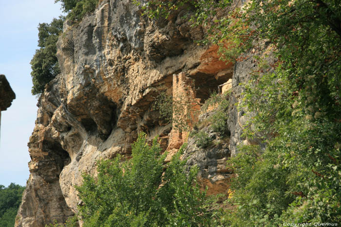 Chemin vers partie ancienne La Roque-Gageac / FRANCE 