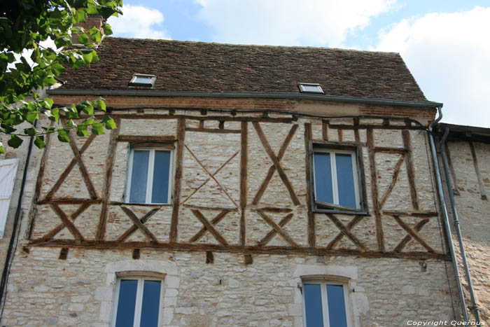 Maison  pan de bois en haut Souillac / FRANCE 