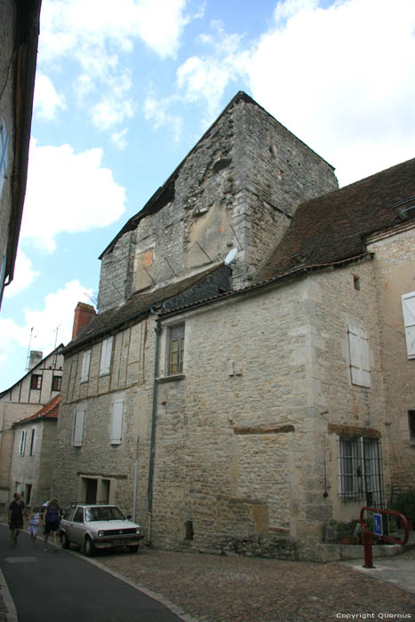 Ruines d'un btiment haut Martel / FRANCE 