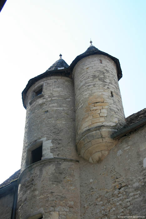 House with double (twin) tower Martel / FRANCE 