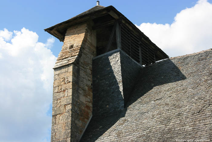 Romanseque church with double choir Creysse in MARTEL / FRANCE 