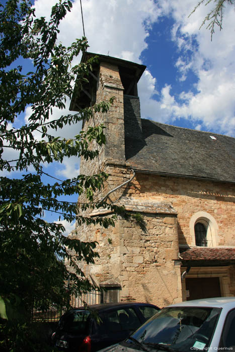 Romanseque church with double choir Creysse in MARTEL / FRANCE 