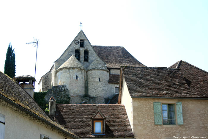 glise romane  choeur double Creysse  MARTEL / FRANCE 