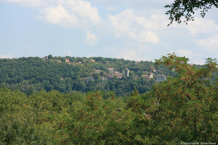 Uitzicht Creysse in MARTEL / FRANKRIJK 