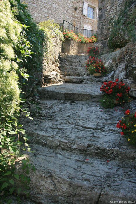 Old stairs Creysse in MARTEL / FRANCE 