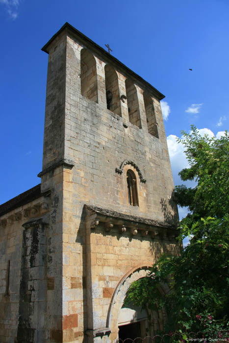 Onze-Lieve-Vrouw-geboortekerk van Lasvaux Cazillac in MARTEL / FRANKRIJK 