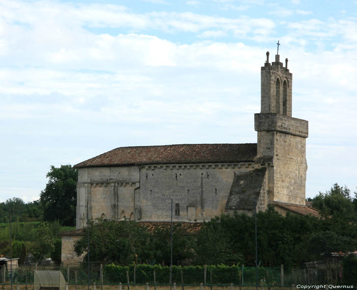 Saint Saturnin 's church Camarsac / FRANCE 
