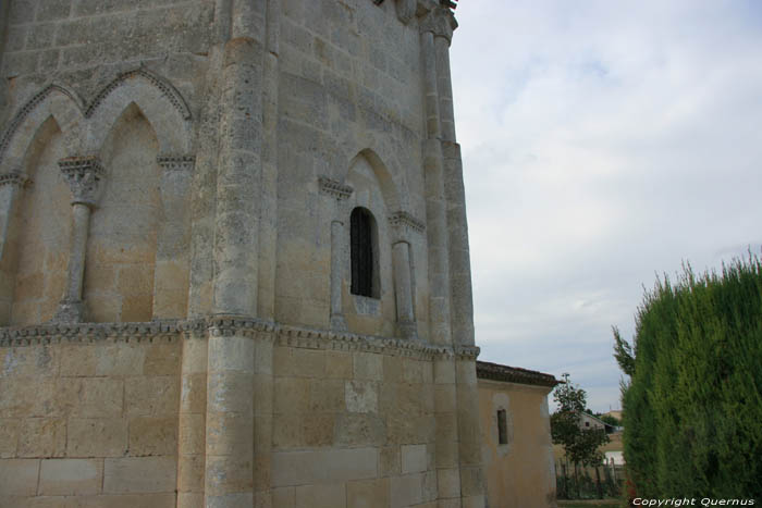 Saint Saturnin 's church Camarsac / FRANCE 