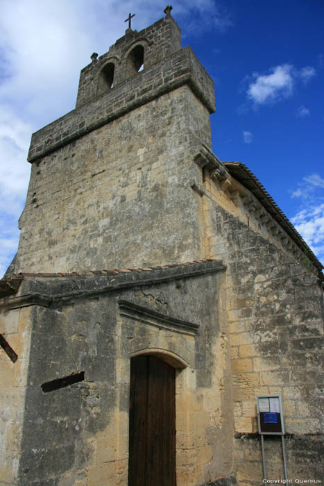 Saint Saturnin 's church Camarsac / FRANCE 