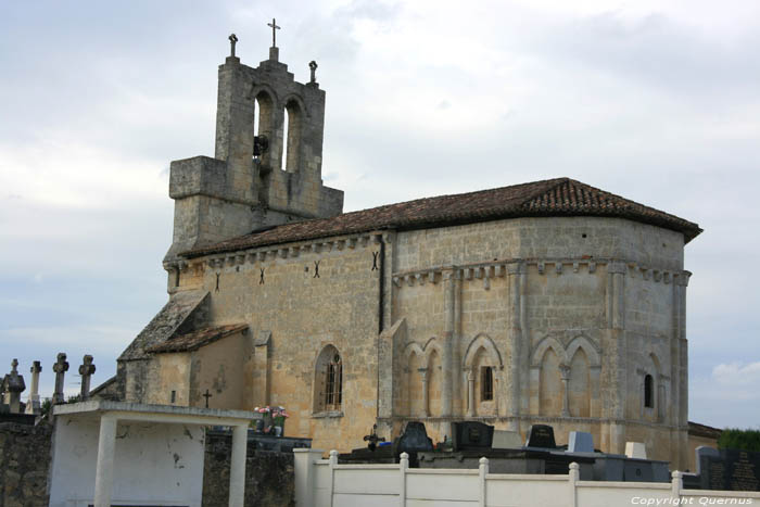 Saint Saturnin 's church Camarsac / FRANCE 