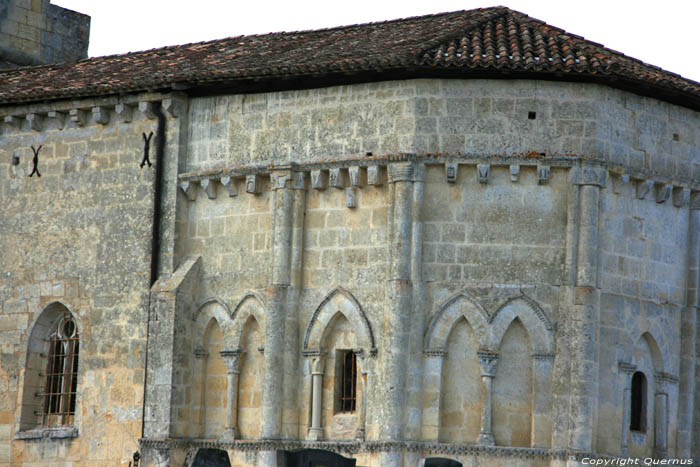 Saint Saturnin 's church Camarsac / FRANCE 