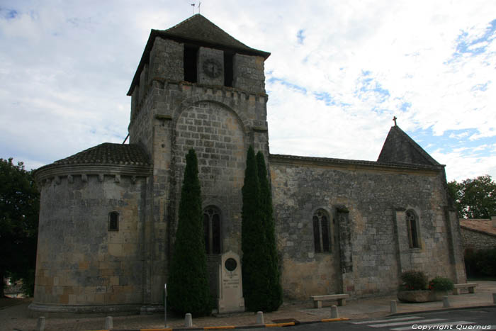 Saint Michael of Montaigne 's church Saint Michel de Montaigne / FRANCE 