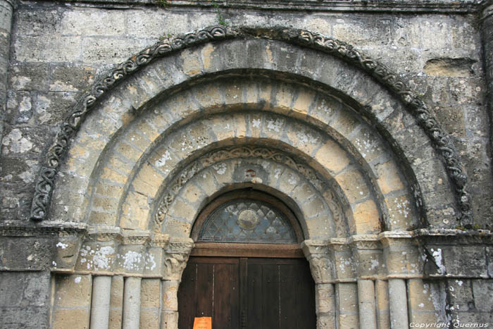 Saint Michael of Montaigne 's church Saint Michel de Montaigne / FRANCE 