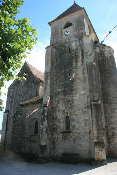 Sint-Pieterskerk Calviac en Prigord / FRANKRIJK 