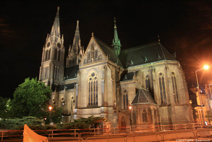 Ludmili's Church Pragues in PRAGUES / Czech Republic 