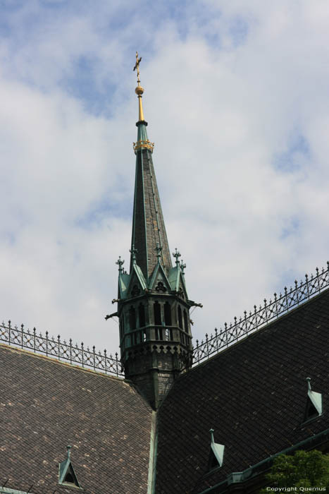 Ludmili's Church Pragues in PRAGUES / Czech Republic 