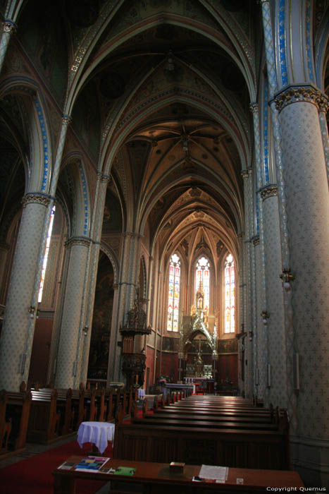 Ludmili Kerk (Kostel Svat Ludmili) Praag in PRAAG / Tsjechi 